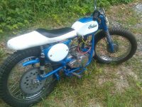 Americký mini motocykl Indian Boy Racer s motorem Jawa 20 Pionýr