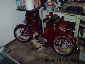 Renovace Jawa 550 Pionýr z roku 1958