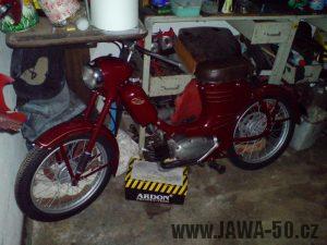 Renovace Jawa 550 Pionýr z roku 1958