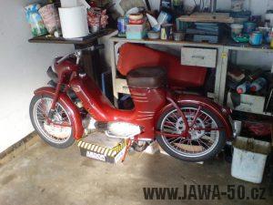 Renovace Jawa 550 Pionýr z roku 1958