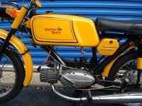 Vývozní (exportní) motocykl Jawa 50 typ 23 Golden Sport