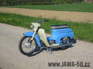 Jawa 50 typ 05 Pionýr 1962 - staré provedení předního blatníku