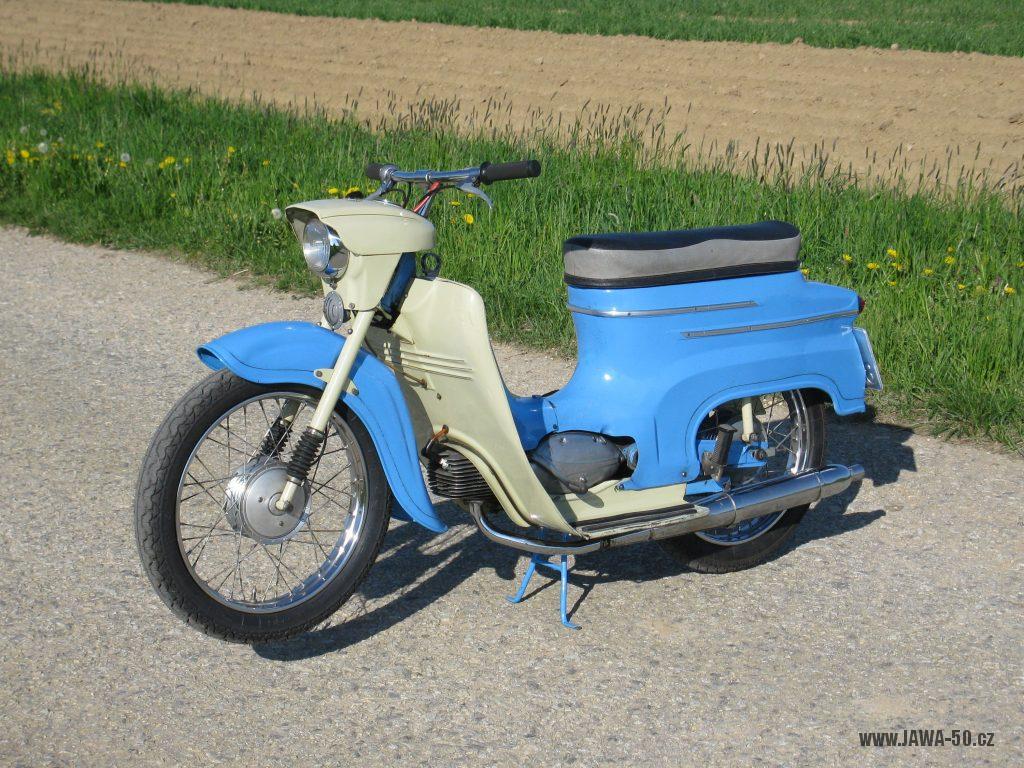 Motocykl Jawa 50 typ 05 z roku 1962