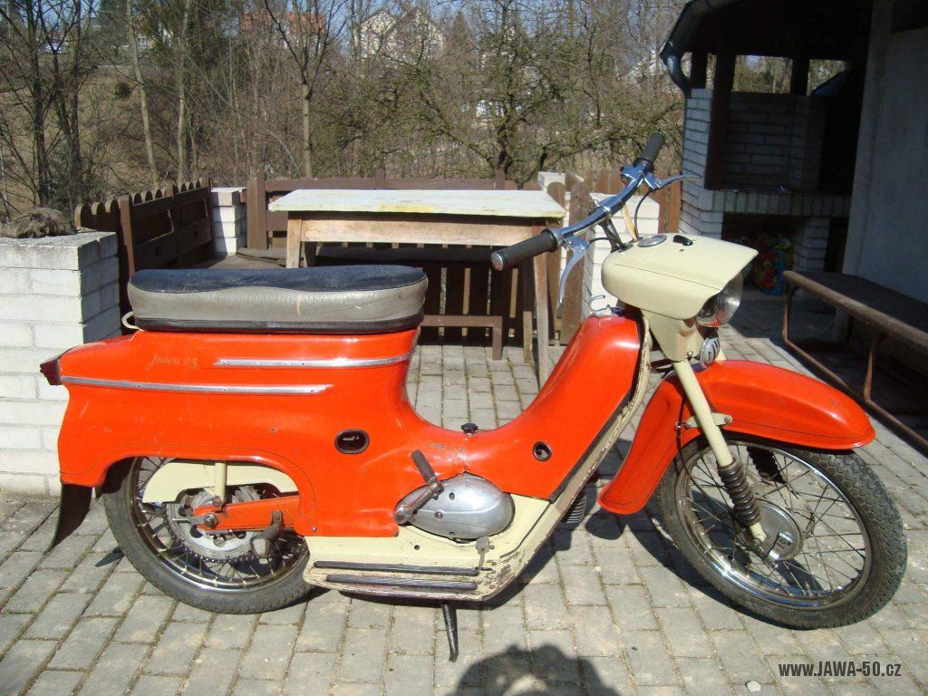 Motocykl Jawa 50 typ 05 Standard z roku 1966