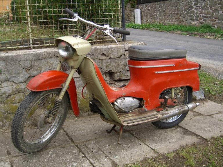 Motocykl Jawa 50 typ 20 Pionýr z roku 1968 (první výrobní etapa)