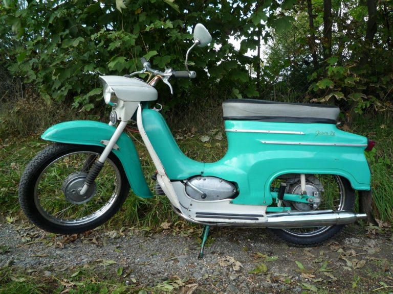 Jawa 50 typ 20 Pionýr z roku 1972 (třetí výrobní etapa)