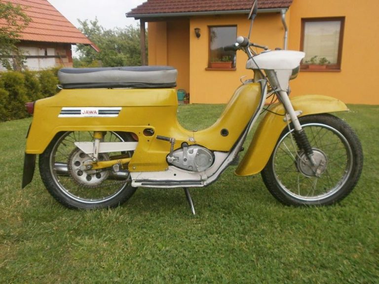 Motocykl Jawa 50 typ 20 Pionýr z roku 1975