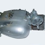 Motor Jawa 550 s karburátorem Jikov 2914 Hz