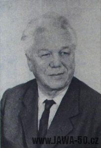 Josef Jozíf šéfkonstruktér Jawy (60. narozeniny)