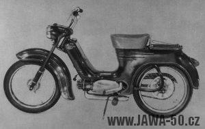Pražský prototyp motocyklu Jawa 555