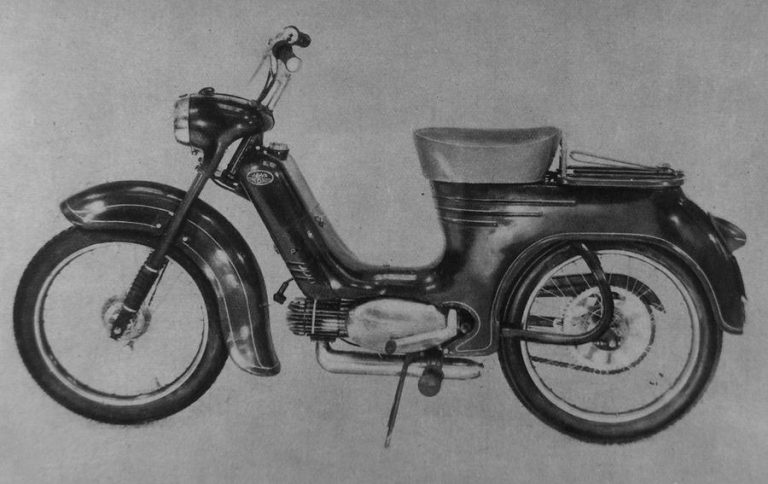 Pražský prototyp motocyklu Jawa 555