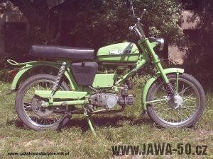 Polský motocykl Romet Ogar 200 s motorem Jawa 50 typ 20 Pionýr