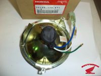 Novodobá optická vložka (žárovka) sealed beam 4 1/4" 6V@15/15W pro Jawa 23A Golden Sport