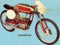 Motocykl Italjet Vampiro v originálním italském provedení