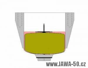 Správná hladina paliva v plovákové komoře karburátoru Jikov 2917 PSb