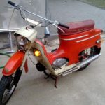 Vývozní Jawa 50 typ 05A Pionýr pro USA a Kanadu z roku 1966