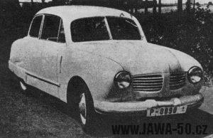 Prototyp automobilu Jawa Minor III