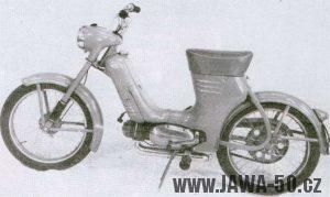 Malý motocykl Jawa 50 typ 550 Pionýr (Pařez)