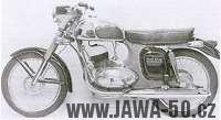 Motocykl Jawa 350 typ 361 Road King