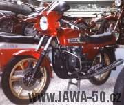 Motocykl Jawa 420 typ 824 boxer z roku 1984