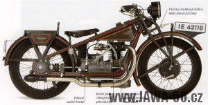 Motocykl Wanderer 500 OHV z roku 1928