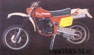 Terénní motocykl Jawa 250 typ 652-6-86