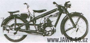 Motocykl Jawa 175 (Villiers) s dvojitým řízením