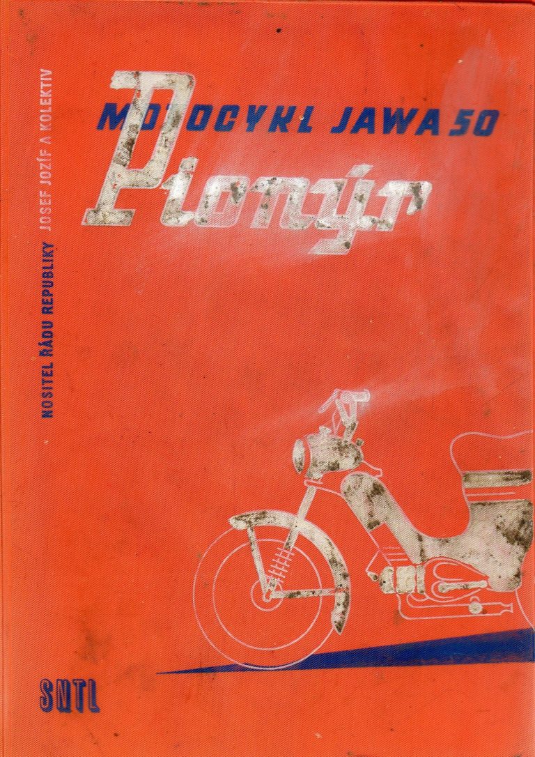 Kniha Motocykl Jawa 50 Pionýr od Josefa Jozífa (1959)