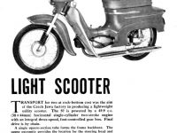 Reklamní prospekt Jawa 05 (1962) export