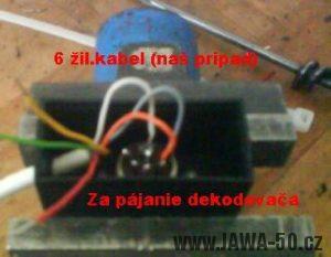 Zapojení dekódovače