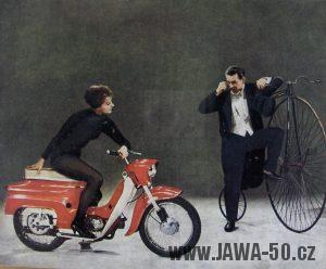 Reklamní prospekt časopis Automobil 1/1963 - Jawa 05