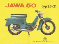 Reklamní prospekt - Jawa 20 Pionýr