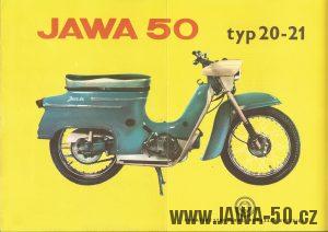 Reklamní prospekt - Jawa 20 Pionýr