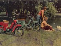 Reklamní prospekt Jawa 555 - export