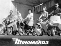 Reklamní prospekt Mototechny - Motocykly Jawa, ČZ, Tatran