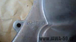 Bloky motoru Jawa 20 vyrobené po roce 1982