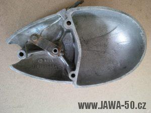 Nejstarší provedení motoru Jawa 550 pařez