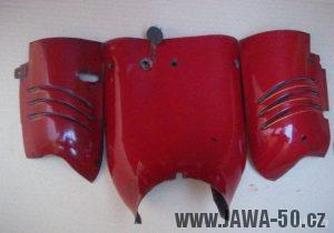 Jawa 550 přední kryt, tzv. prsíčka - druhé provedení
