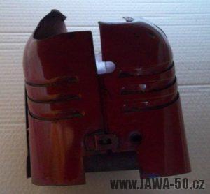 Jawa 550 přední kryt, tzv. prsíčka - druhé provedení