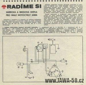 Článek ze Světa Motorů: Směrová a brzdová světla pro malé motocykly Jawa