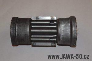 Starší provedení posledního typu výfuku Jawa 20, 21, 23 Mustang - tlumící vložka