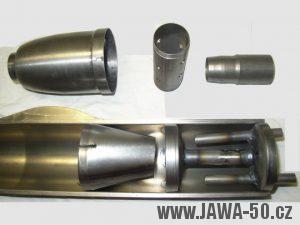 Jawa 05, 20 - tlumič výfuku