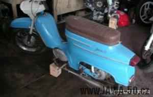 Motocykl Jawa 50 typ 21 Sport (Pionýr) z roku 1968 v původním stavu