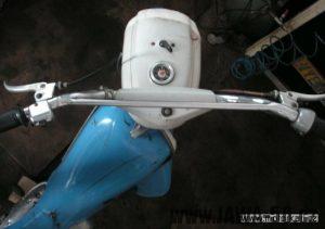 Motocykl Jawa 50 typ 21 Sport (Pionýr) z roku 1968 v původním stavu