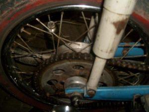 Motocykl Jawa 50 typ 21 Sport (Pionýr) z roku 1968 v původním stavu