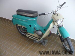 Motocykl Jawa 50 typ 05 z roku 1962