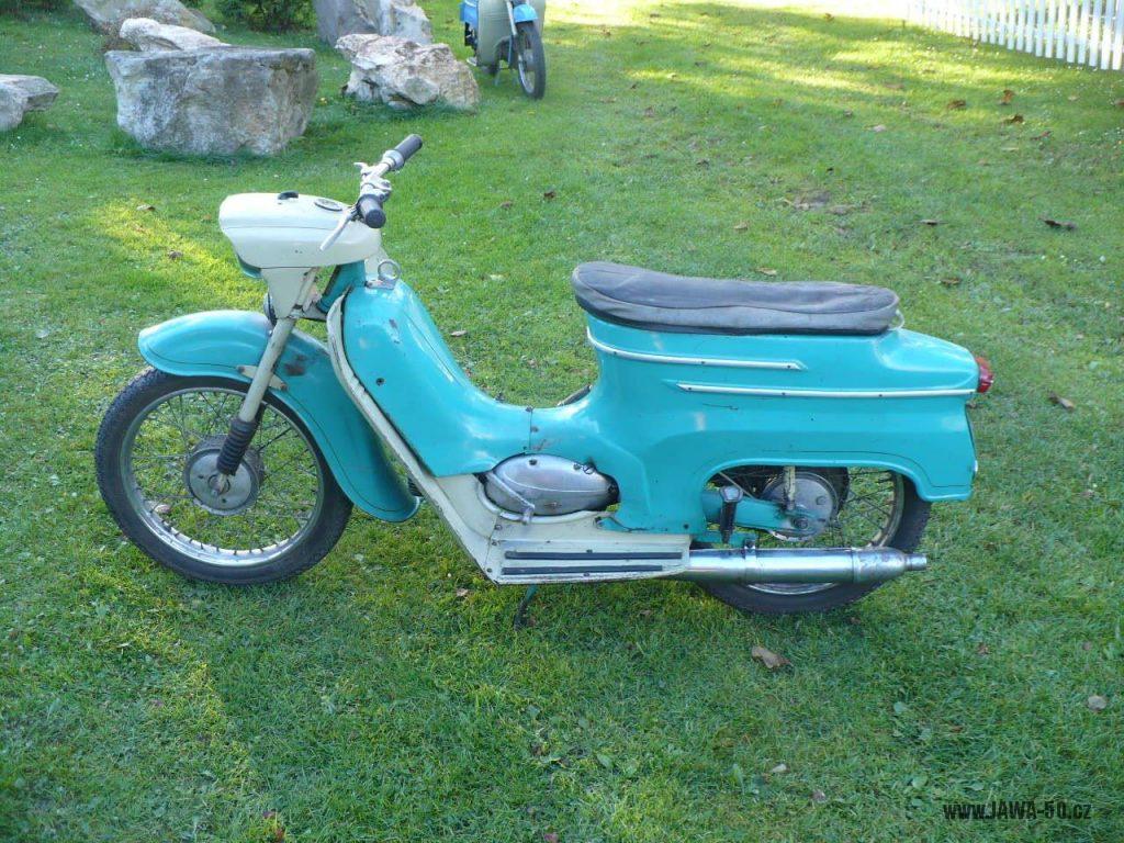 Motocykl Jawa 50 typ 05 z roku 1962