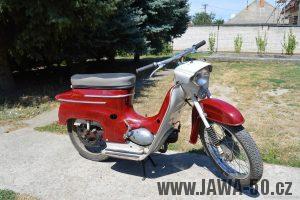 Motocykl Jawa 05 pionýr z roku 1964