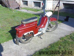 Motocykl Jawa 05 pionýr z roku 1964