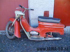 Motocykl Jawa 50 typ 20 Pionýr z roku 1967